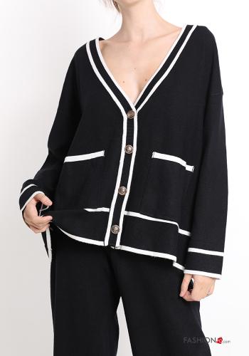Conjunto escote en v con botones - ph 4