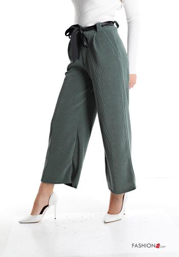 Samt Hose mit Taschen mit Band - ph 3