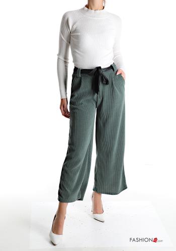 Samt Hose mit Taschen mit Band - ph 5