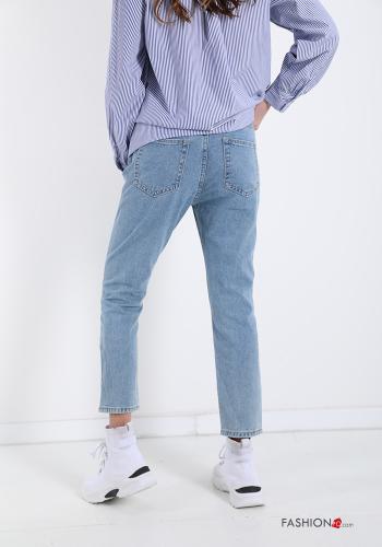 Jeans in Cotone  con tasche - ph 2