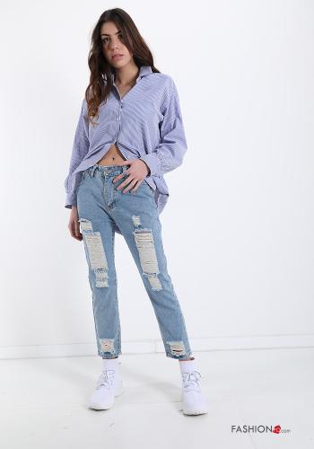 Jeans in Cotone  con tasche - ph 5