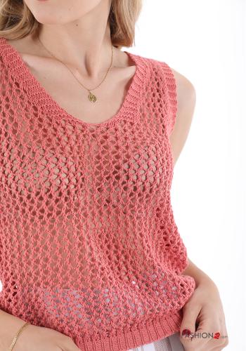 Top en Coton encolure en V - ph 4