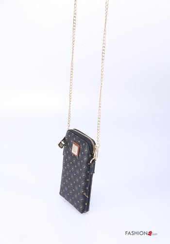 Custodia  per cellulare con zip con tracolla - ph 2