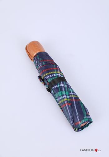 12-teiliges Set Tartan-Muster Regenschirm - ph 1
