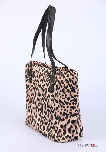 Sac en Cuir Véritable Imprimé animalier - ph 2