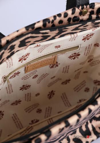 Sac en Cuir Véritable Imprimé animalier - ph 5