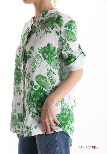 Chemise en Lin Floral - ph 3