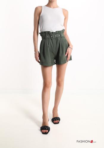Shorts with belt with pockets - ph 5