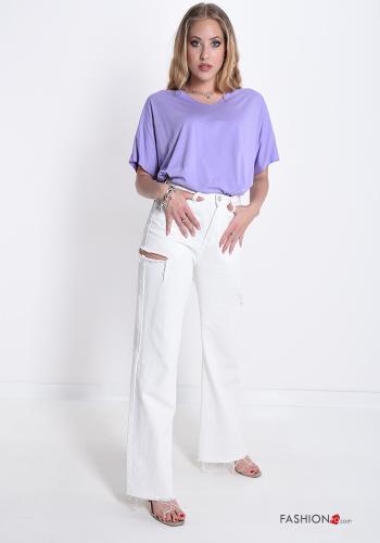 T-shirt  scollo a V - ph 5