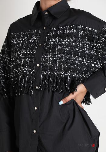 Hemd  mit Fransen Tartan-Muster - ph 4