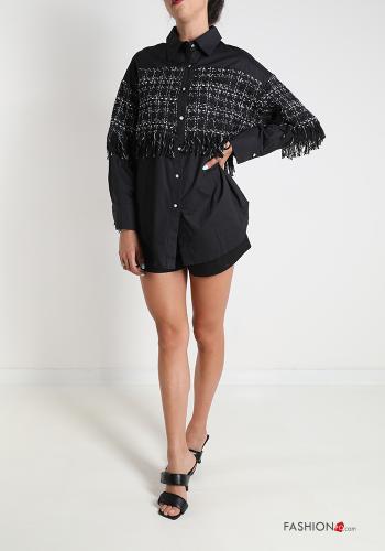 Hemd  mit Fransen Tartan-Muster - ph 5