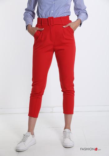 Pantalone con cintura con tasche - ph 1