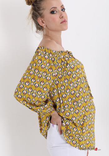 Blusa Estampado Geométrico con moño - ph 3