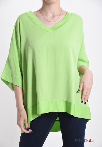 T-shirt gola V oversize - ph 1