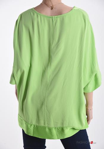 T-shirt gola V oversize - ph 2