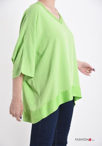 T-shirt gola V oversize - ph 3
