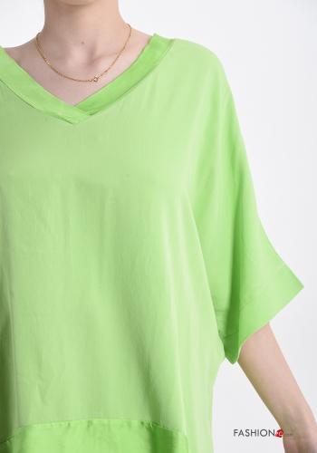 T-shirt gola V oversize - ph 4