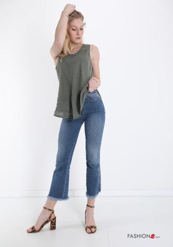 Top in Linen  with studs - ph 5