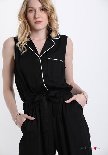 Jumpsuit with belt with pockets with buttons - ph 4