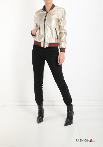 Bomber Jacket with pockets with zip - ph 5