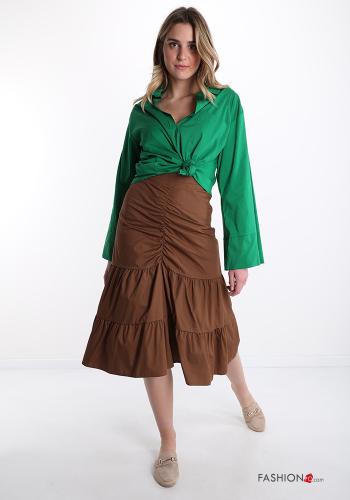 Shirt in Cotton  with pockets with bow - ph 5