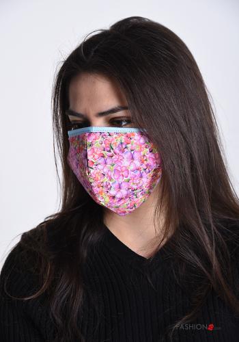 Mascarilla de Algodón Estampado floral - ph 2