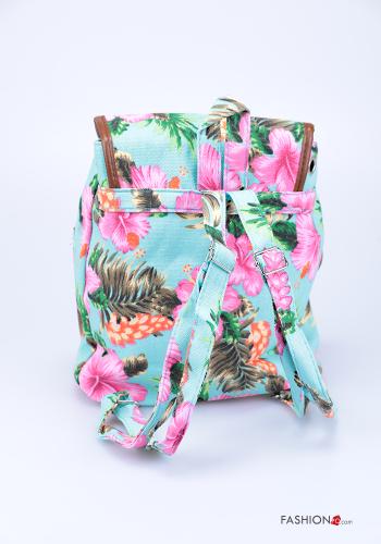 Sac à dos à Imprimé Floral avec poches - ph 3