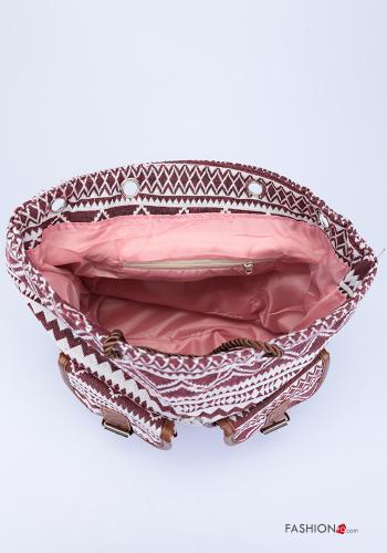 Geometric pattern Backpack with pockets - ph 5