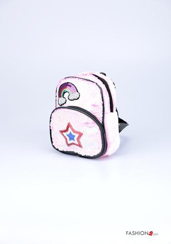 Zaino  con paillettes con zip - ph 2