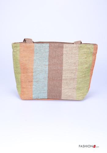 Borsa  con zip mare Fantasia righe - ph 1
