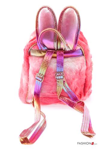 Zaino pelliccia sintetica con zip - ph 3
