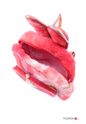 Zaino pelliccia sintetica con zip - ph 5