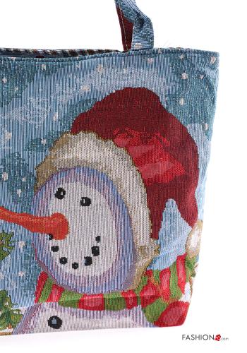 Borsa Fantasia natalizia con zip - ph 4