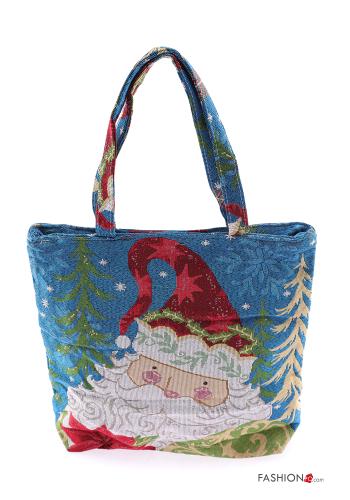 Borsa Fantasia natalizia con zip - ph 1