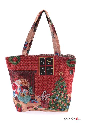 Borsa Fantasia natalizia con zip - ph 1