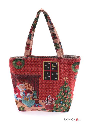 Borsa Fantasia natalizia con zip - ph 3