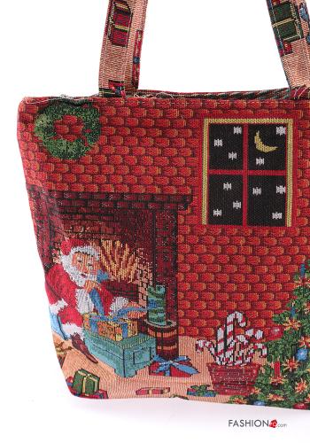 Borsa Fantasia natalizia con zip - ph 4