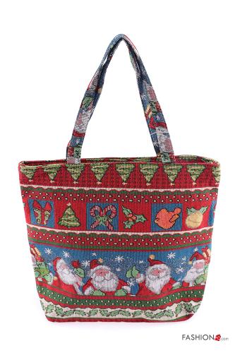 Borsa Fantasia natalizia con zip - ph 1