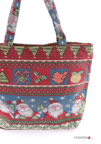 Borsa Fantasia natalizia con zip - ph 4