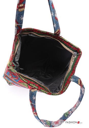 Borsa Fantasia natalizia con zip - ph 5