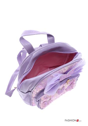 Zaino con paillettes con zip - ph 5