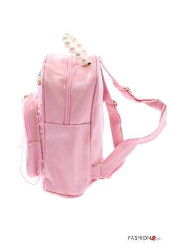 Zaino con fiocco con paillettes con zip - ph 2