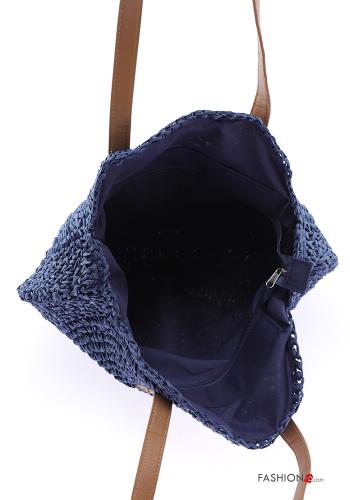 Bolsa de hombro con cremallera con tachuelas - ph 5