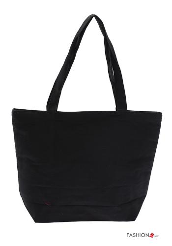 Shopper (Tote) Fantasia animali con zip - ph 3