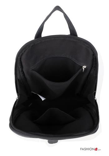 Sac à dos faux cuir avec fermeture éclair - ph 3
