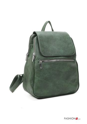 Zaino ecopelle con zip - ph 1