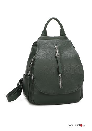 Zaino ecopelle con zip - ph 1