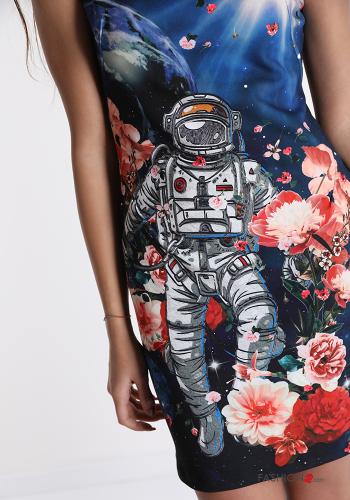 Sleeveless Dress Astral print - ph 4