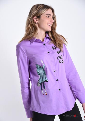Camicia in Cotone Fantasia stampata - ph 1