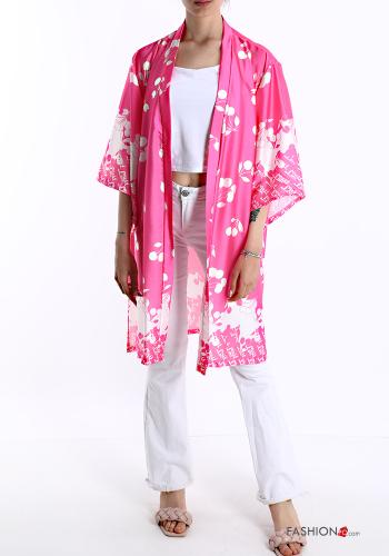 Blumenmuster Kimono - ph 1